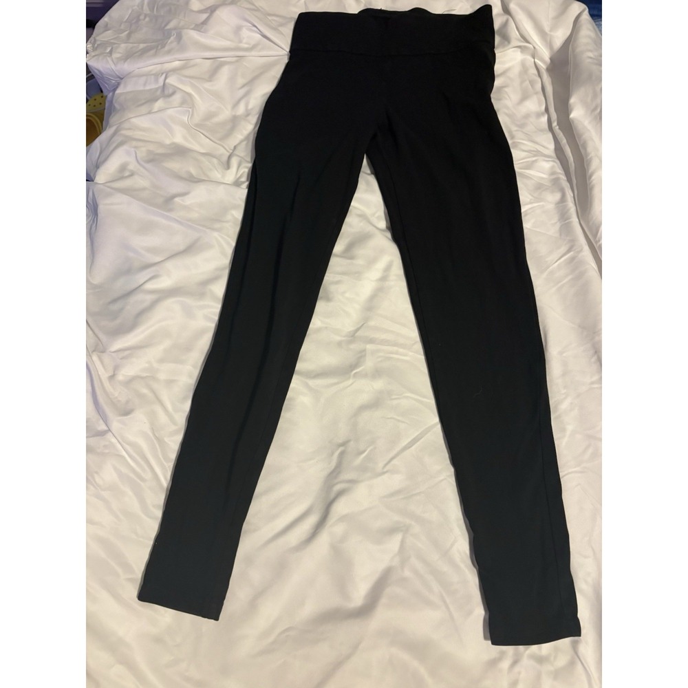 Abound Womens Black High Waisted Leggings Size M Slim Fit Casual Activewear 260